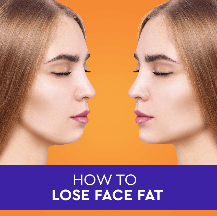 how to lose face fat