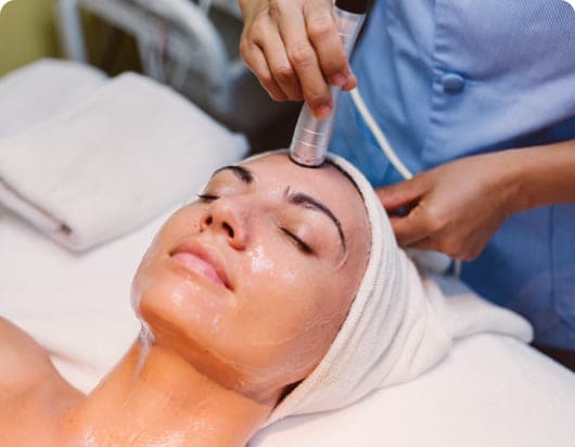 VLCC cosmedermat facials treatments