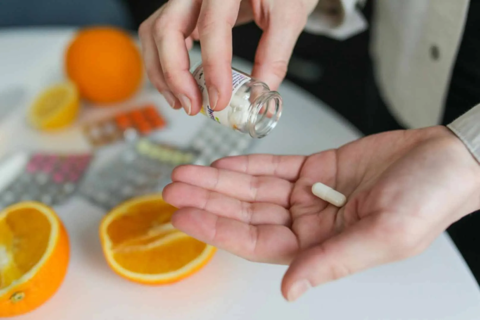 Vitamin C serums for skin brightening