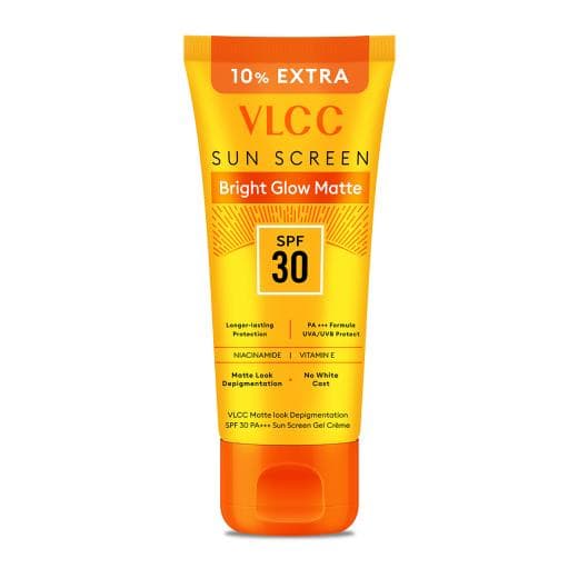 VLCC Matte Look SPF 30 PA+++ Sunscreen - Stay Shine-Free with Effective Sun Protection