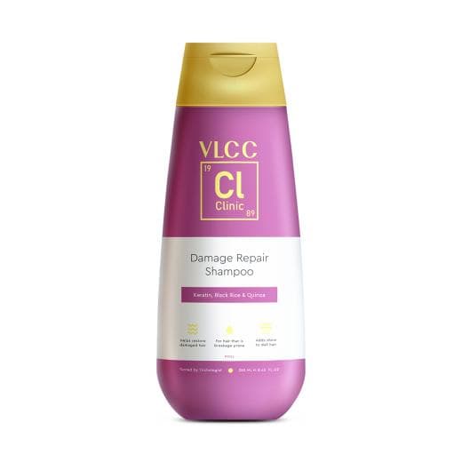 VLCC Clinic Damage Repair Shampoo. Controls Split Ends and Damage