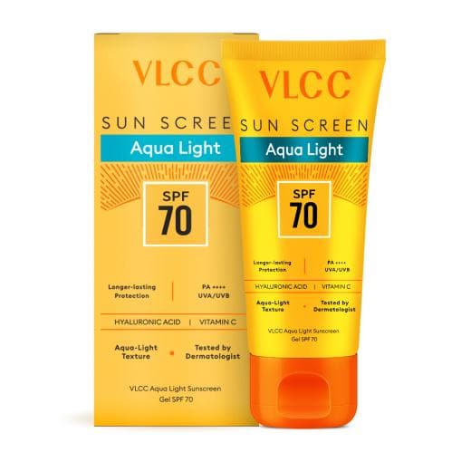 Aqua Light Sunscreen Gel SPF 70 PA++++ 100g, Ultra-High UV Protection