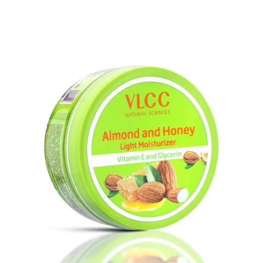 VLCC Almond and Honey Light Moisturizer Cream: Nourish Your Skin with Natural Radiance