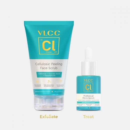 VLCC Clinic Anti Ageing Scrub & Treat Kit - Scrub &  Serum