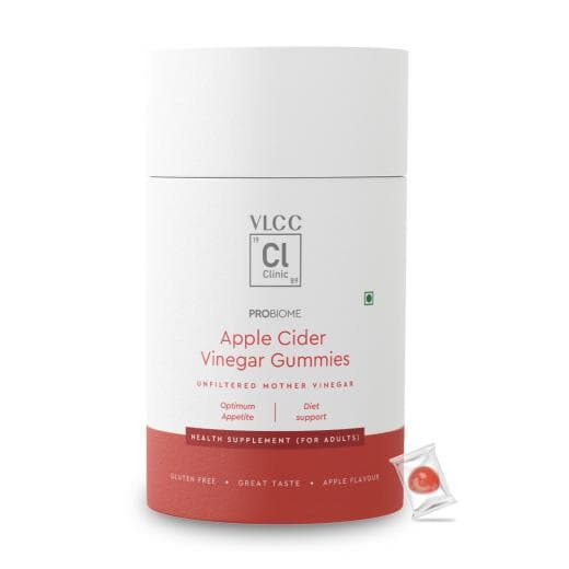 VLCC CL Probiome ACV Gummies for Healthy Weight Management