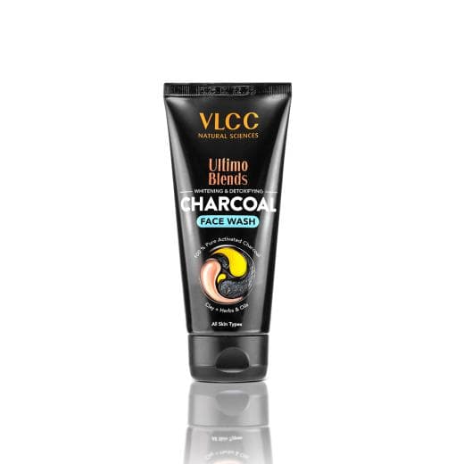 VLCC Ultimo Blends Charcoal Face Wash - Whitening & Detoxifying for Radiant Skin