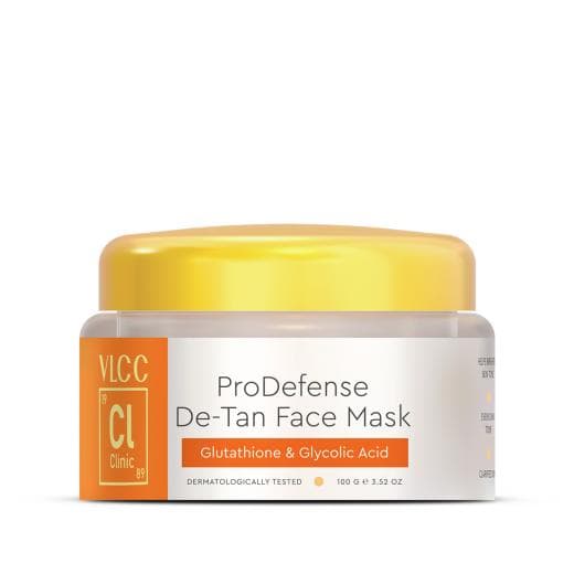 VLCC Clinic De-Tan Face Mask | With Glutathione & Glycolic Acid