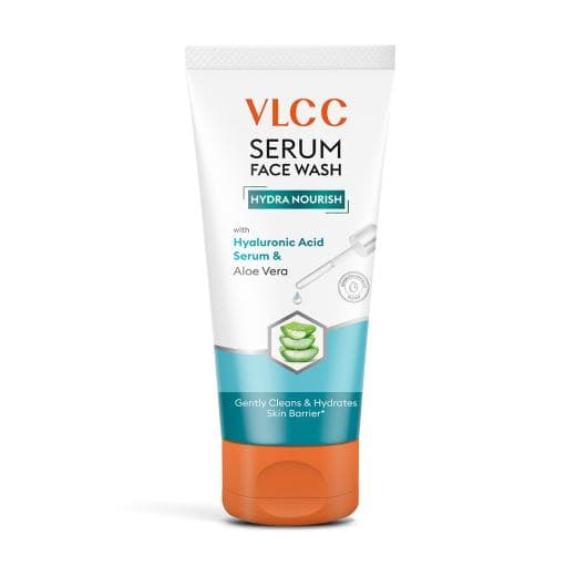 VLCC Serum Face Wash Hyaluronic & Aloe - Nourishing Hydration for Soft, Supple Skin