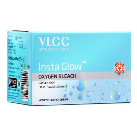 Get an Instant Glow with VLCC Insta Glow Oxygen Bleach
