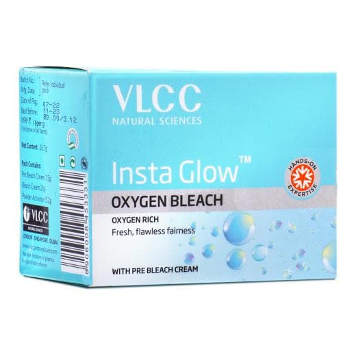 VLCC Insta Glow Oxygen Bleach - Experience the Ultimate Glow Boost