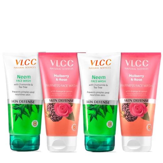VLCC Neem with Chamomile Tea Tree & Mulberry Rose Face Wash