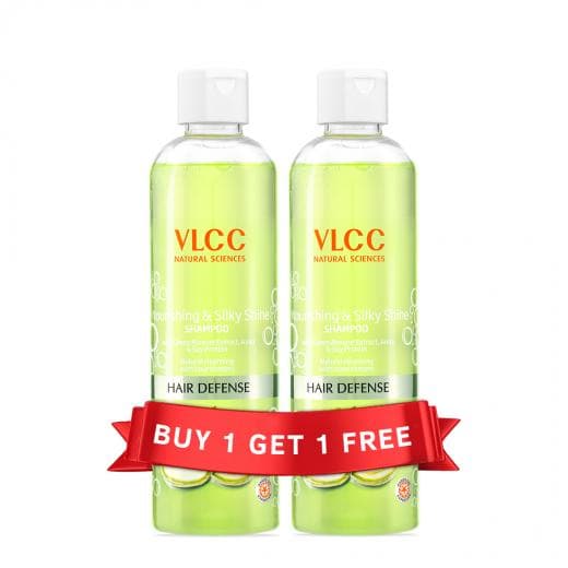 Unlock Silky, Nourished Hair with VLCC Nourishing & Silky Shine Shampo