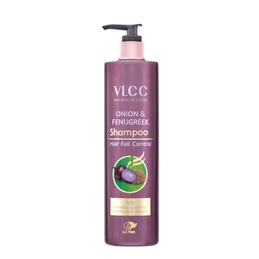 Combat Hair Fall with VLCC Onion & Fenugreek Shampoo - Effective Hair Fall Control Solution