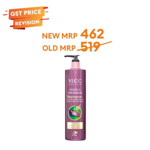 Combat Hair Fall with VLCC Onion & Fenugreek Shampoo - Effective Hair Fall Control Solution