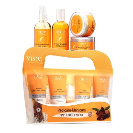 VLCC Pedicure-Manicure Hand & Foot Kit & Pedi  Glow Foot Care Kit