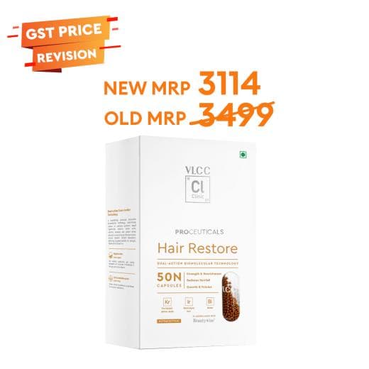 VLCC Clinic Proceuticals Hair Restore Capsules | Stronger, Healthier Hair